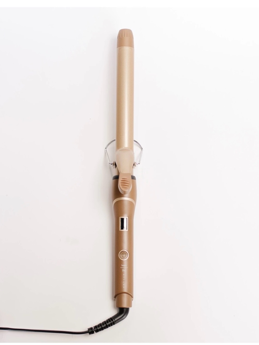 JZ STYLES 1” Gold Curling Wand for Women - Sleek Hair Styling Tool